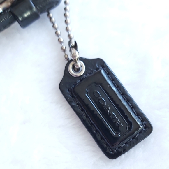 Coach Red & Black Tartan Zip Around Acordian Wristlet Wallet - Picture 3 of 13